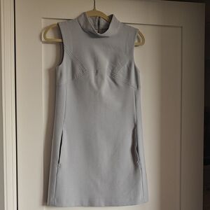RACHEL Rachel Roy Light Gray Mini Dress